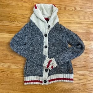 Roots ladies small shawl collar cardigan